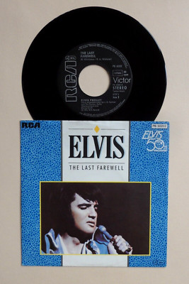 Elvis Presley The Last Farewell / It's Easy For You 1985 German ep ~ EX+