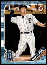 2019 Bowman Sky Blue Bryant Packard 079/499 Detroit Tigers