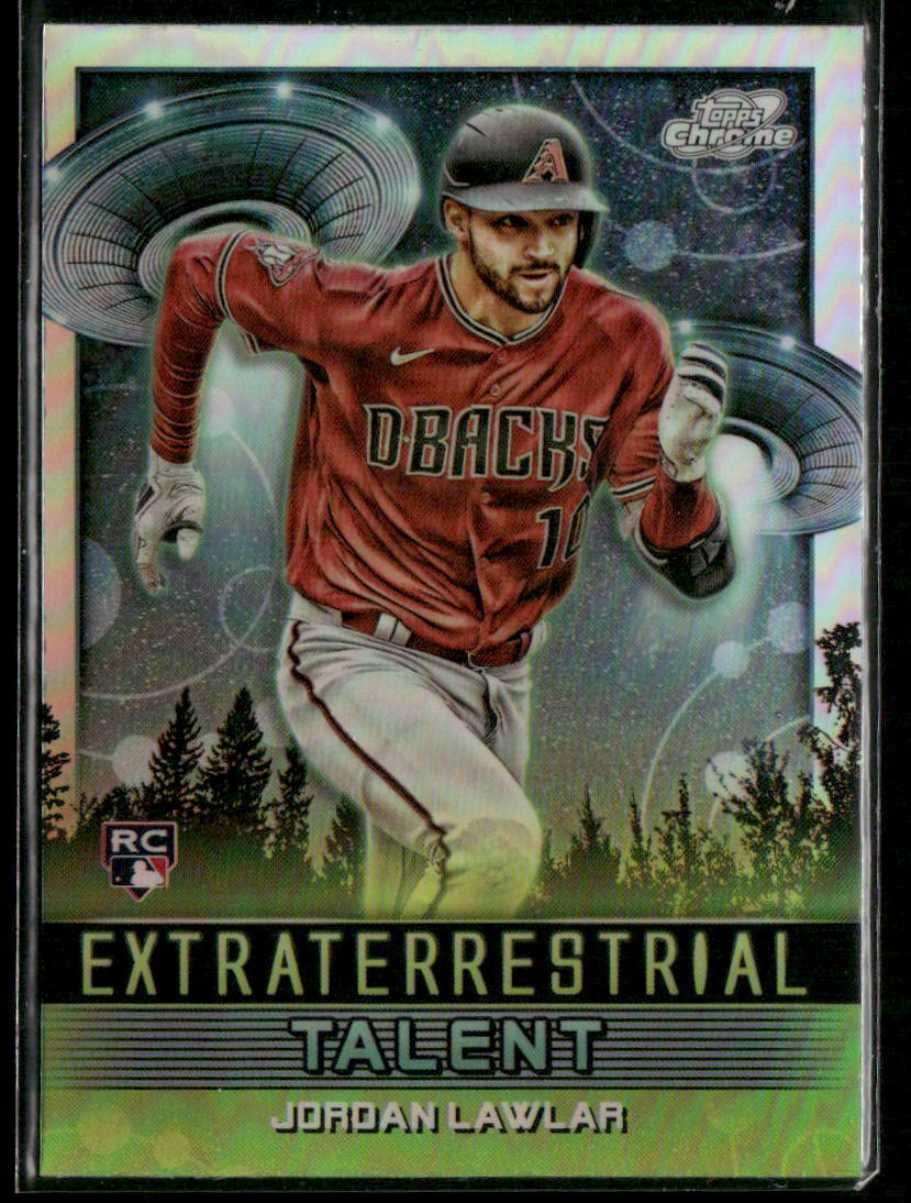 2024 Topps Chrome Cosmic Jordan Lawlar Extraterrestrial Talent Diamondbacks