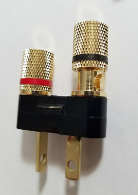 2 Pioneer Speaker Banana Jack Plug Connectors SX-626 727 820 828