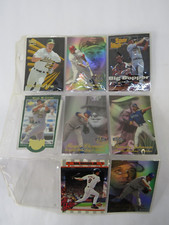 Lot of 8 Vintage 90's Baseball Cards Mark McGwire Rodger Clemens Randy Johnson