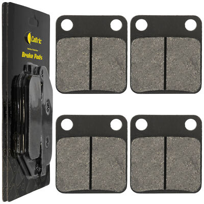 Front And Rear Brake Pads For Honda TRX450R ER 2004-2015 - Durable ATV Brake Set