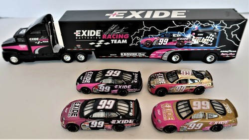 Racing Champions Nascar 1998 Tractor trailer & Cars Jeff Burton 99