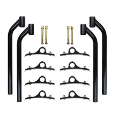 2 of Poly Fender Mounting Kit Black, Polymer Fender Mounting Kit for Semi Truck