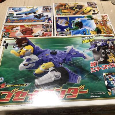 Power Rangers Mega Force Goseiger Megazord 5set Bundle Bulk BANDAI Mint