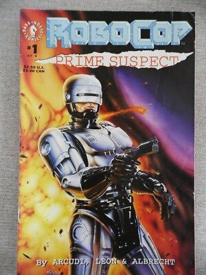 RARE Issue 1 Robocop Prime Suspect by Dark Horse magazine 1992