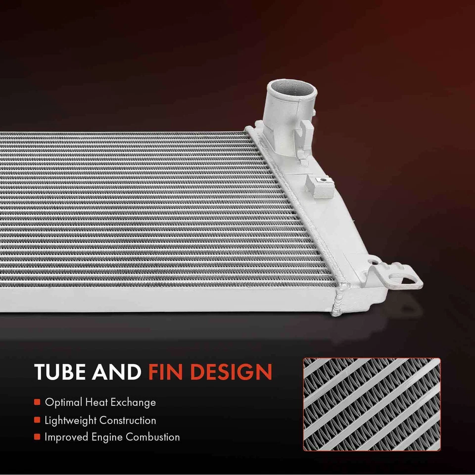 Intercooler para Chevrolet Silverado 2500 HD Silverado 3500 GMC Sierra 2500 HD Foto 2 de 4