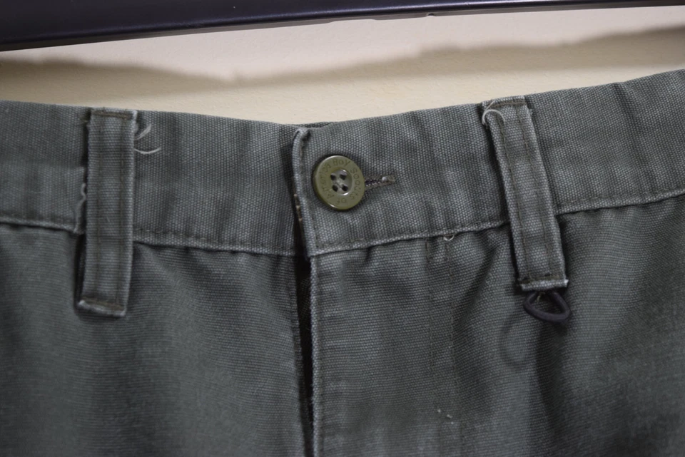 Boy Scout YOUTH 12 M Official Uniform HUSKY Canvas Convertible 28x25 Pants B453 - Image 2 of 4