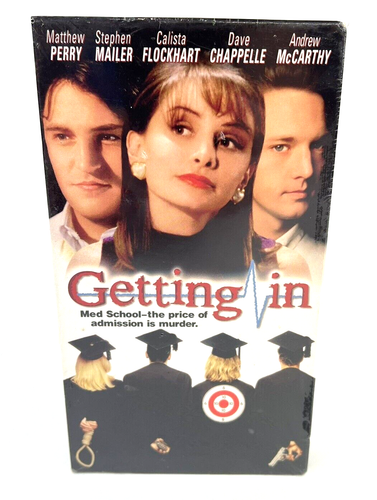 Getting In (VHS, 1994) Tested - Dave Chappelle, Matthew Perry, Calista Flockhart - Imagen 2 de 7