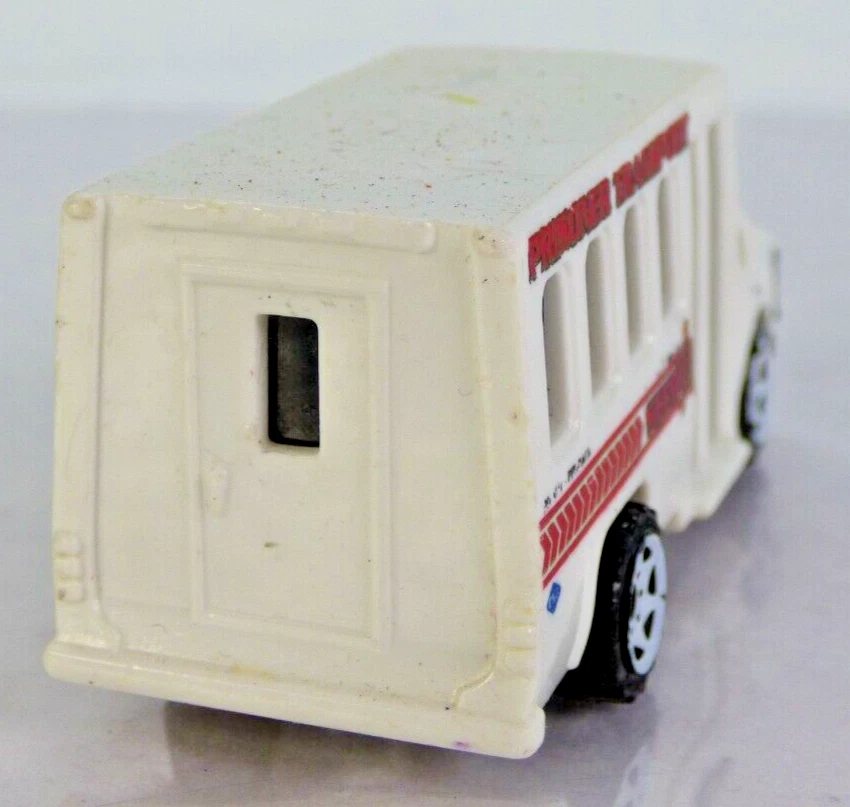 Matchbox Chevy Autobús de Transporte Prisionero Furgoneta de Transporte Coche de Juguete Coleccionable De Colección Foto 4 de 4