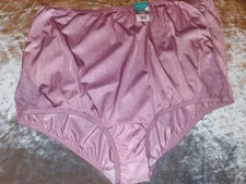 VANITY FAIR 100 NYLON VINTAGE NWT SISSY GRANNY NWT 3X/10 LACE SIDE