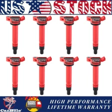 Set of 8 Ignition Coils for Toyota Venza Lexus Tundra 5.7L 673-1309 90919-02250