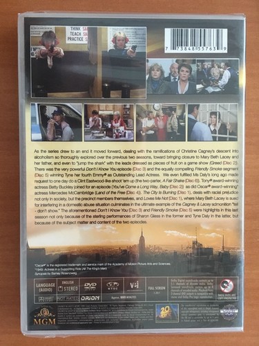 Cagney & Lacey: Complete, Vol. 6 (DVD, 2014, 6-Disc Set) Brand New Sealed - Picture 2 of 2