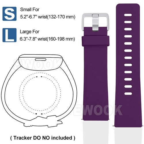 For Fitbit Versa Versa 2 Lite Replacement Band Bands Straps Wristband Silicone - Picture 7 of 12