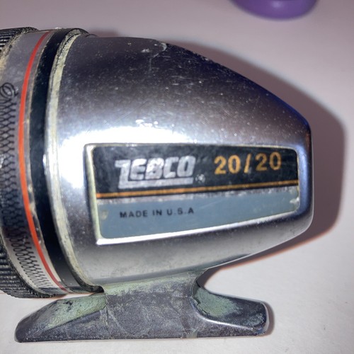 Vintage Zebco 20/20 Angelrolle, Made in U.S.A. Fair to Good Condition - Bild 2 von 5