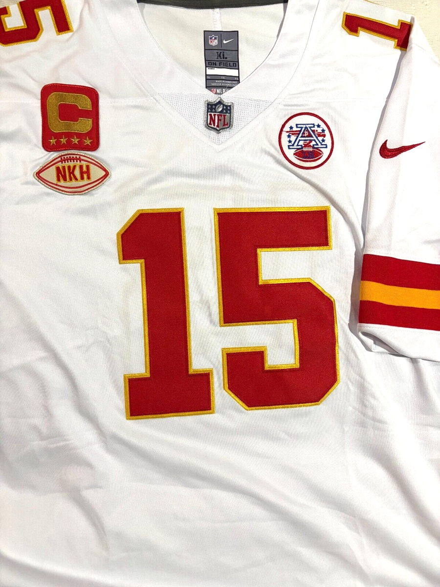 [入手困難]Chiefs PatrickMas ユニフォーム 2XL Patrick MaHomes #15 White Vapor Jersey Kansas City Chiefs | eBay