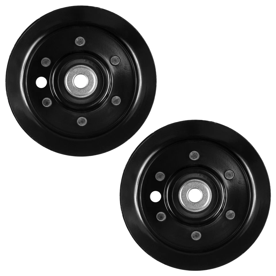 2 Flat Idler Pulley For Toro Z420 Z4200 Z4235 ZS4200 42" Deck 132-9420 1329420 - Image 4 of 4