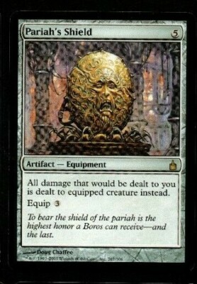 MRM ENGLISH Bouclier du paria - Pariah's Shield MTG magic RAV | eBay