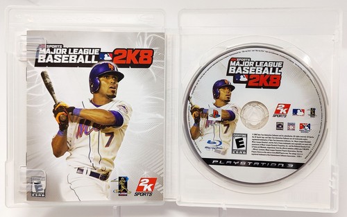 Major League Baseball 2K8 Playstation 3 Game PS3 With Manual - Picture 2 of 3