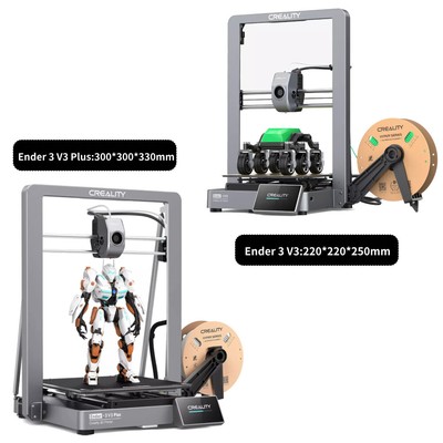 Creality Ender 3 V3/V3 Plus CoreXZ 3D Printers 600mm/s High Speed Auto-Leveling