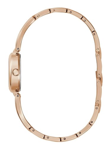 Guess Rose Gold-Tone Cutout Bracelet Analog Watch - Picture 2 of 13