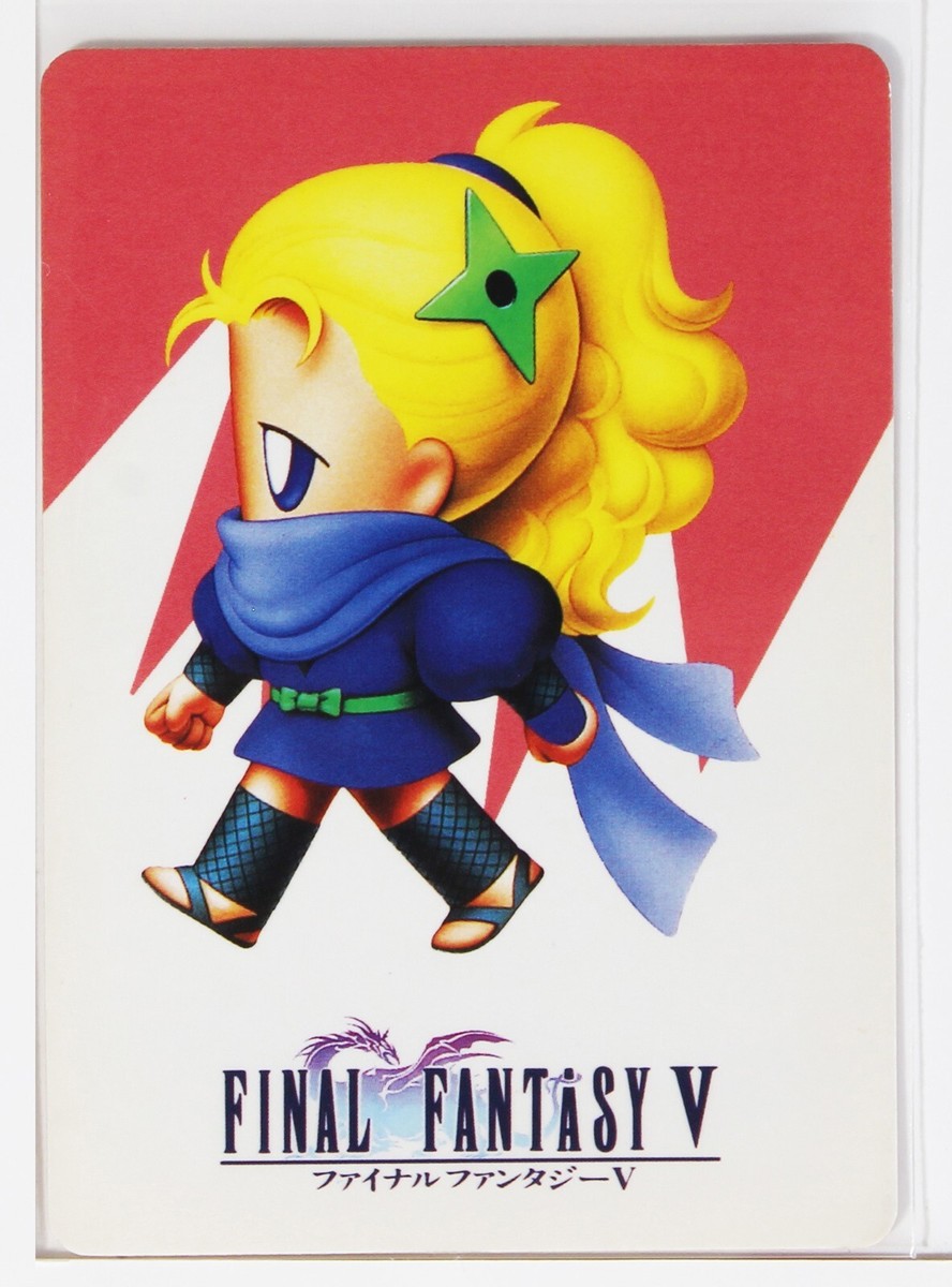 FINAL FANTASY V シルドラカード No.120 Krile Mayer Baldesion (Ninja) No.90 - FINAL FANTASY V Card | eBay