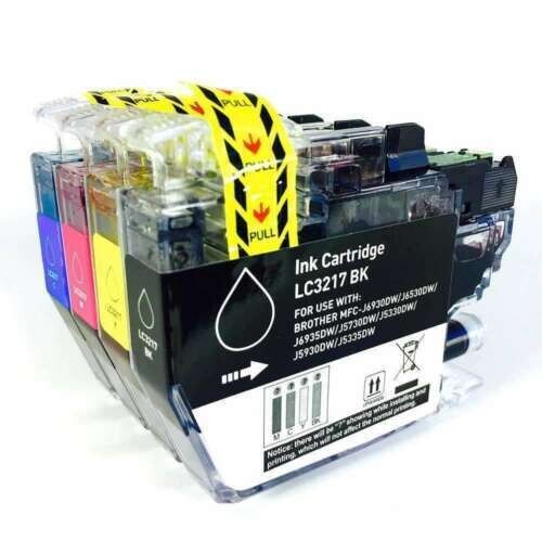 Non-OEM Ink Cartridges LC3217 for Brother MFC-J5335DW, MFC -J6530DW, MFC-J5330DW - Picture 1 of 1