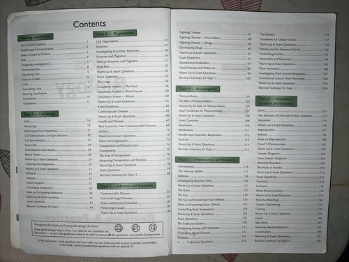 CGP GCSE AQA BIOLOGY COMPLETE REVISION AND PRACTICE TEXTBOOK 9-1 - Picture 5 of 5