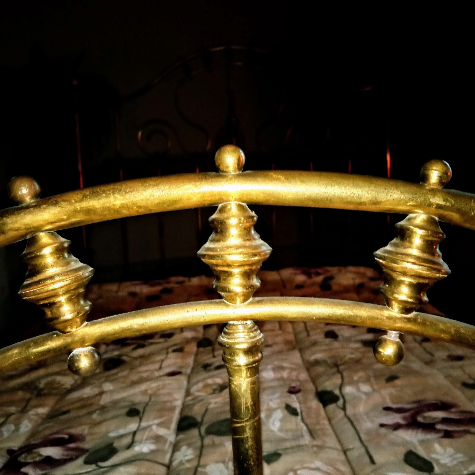 Antique brass bed. eBay