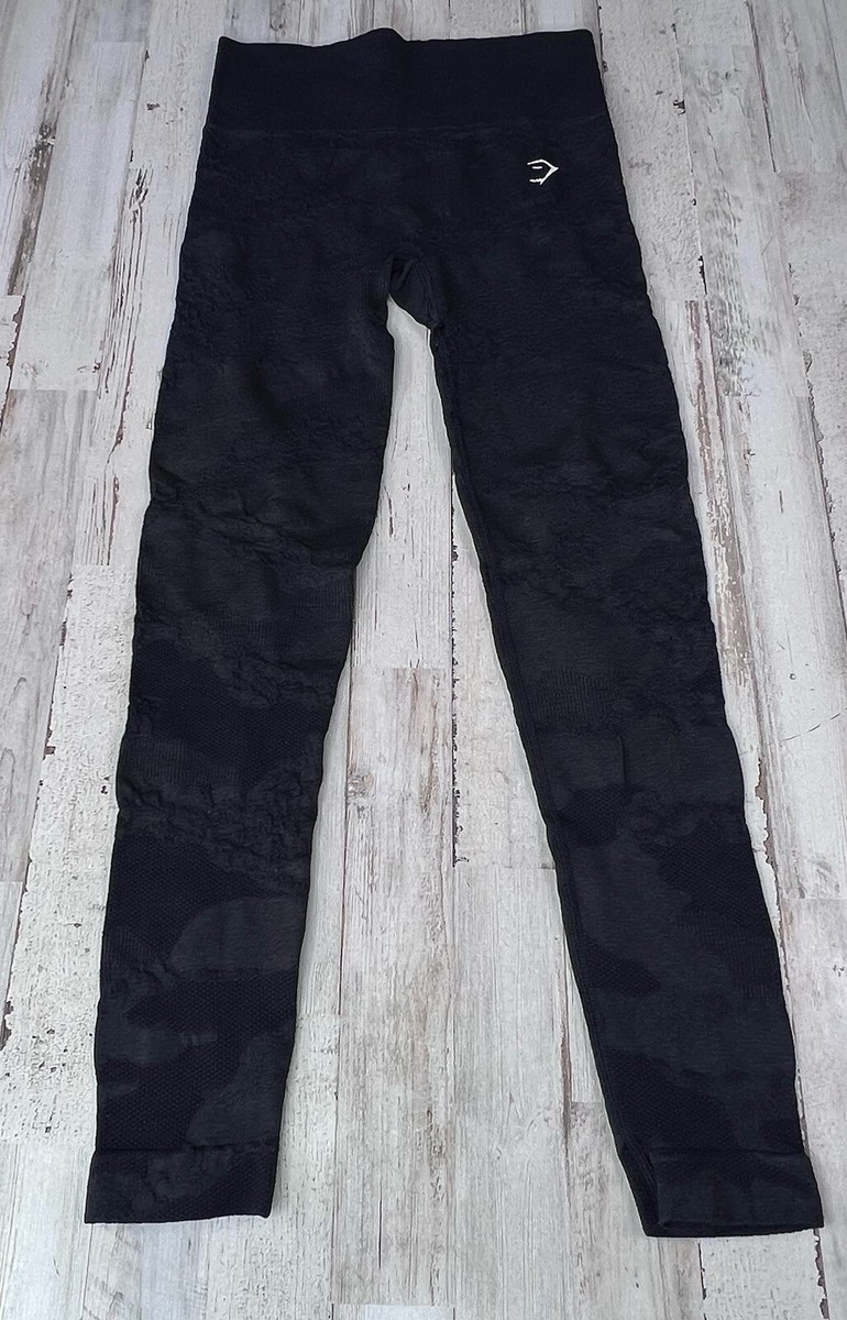 Gymshark Lift Contour Textured Design Black XS- Body Fit - Main Image