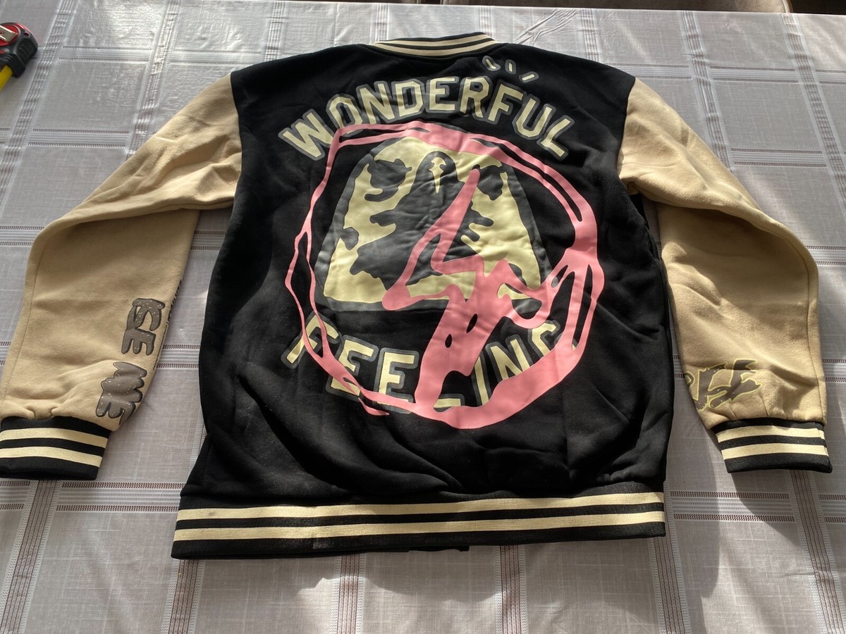 NEW Travis Scott Cactus Jack x Fragment Manifest Varsity NEW Travis Scott Cactus Jack x Fragment Manifest Varsity