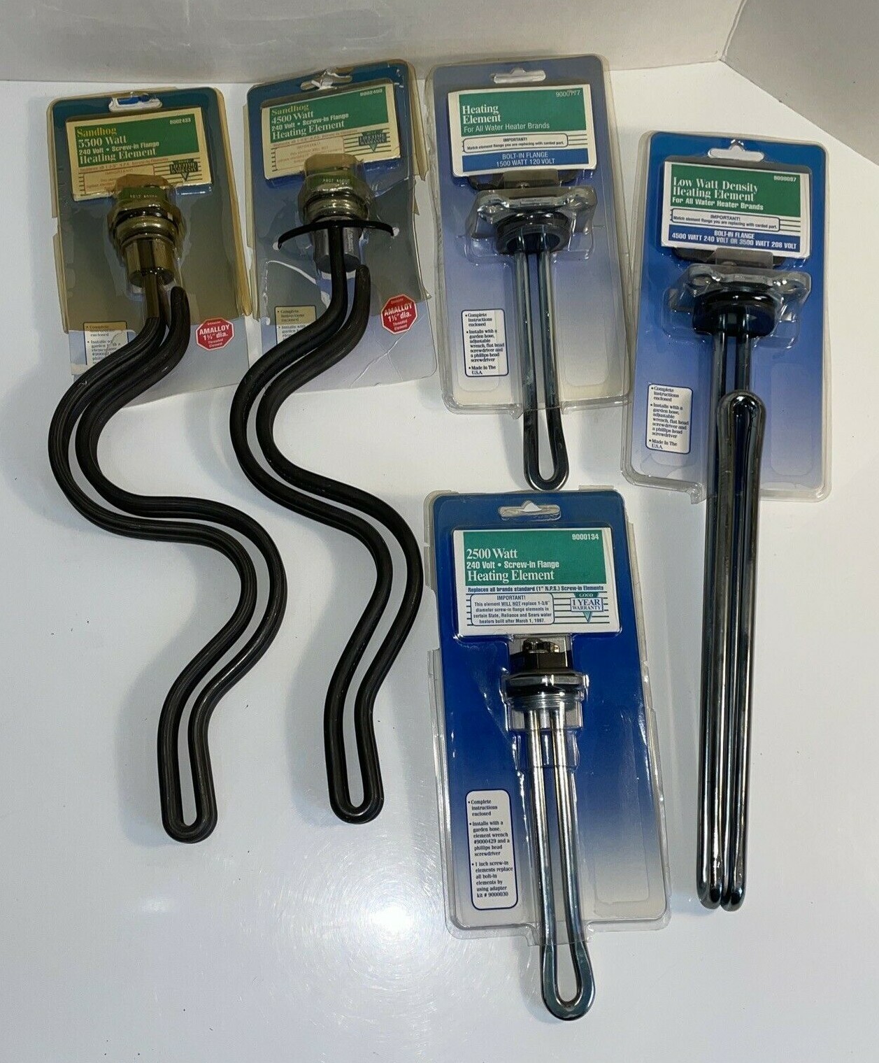 Reliance 100108294 Universal Bolt on Flange Element 4500 Watts 240 Volts  for sale online | eBay
