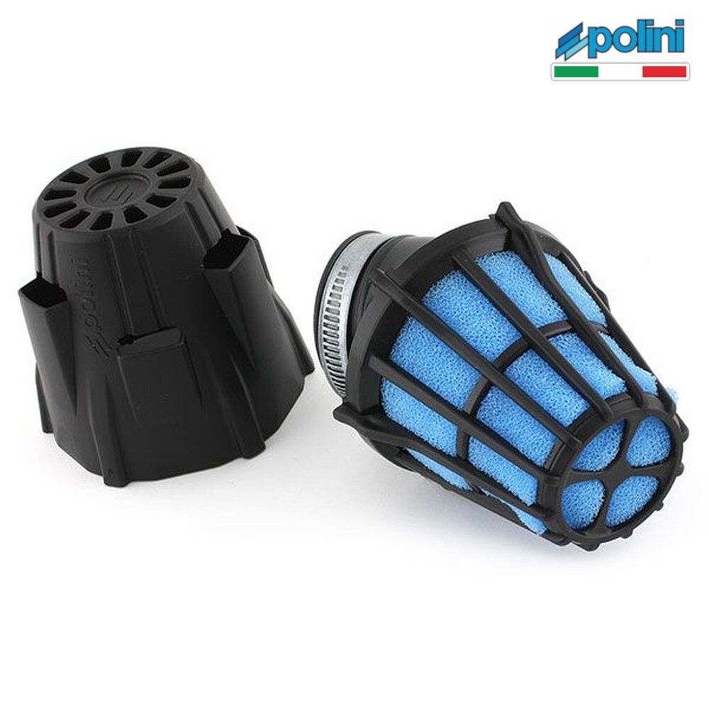 Polini Air Box Filter Hat – BT, 30° Bogen, D37 – Wasserdicht Für Motorrad-Luftfilter (PHVA)