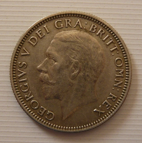 Photo of a 1935 George V Shilling from an eBay listing that sold on Jul 16, 2026