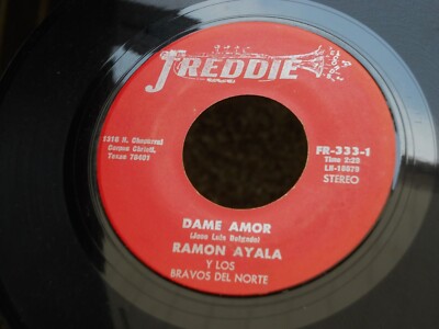 FREDDIE 333 NORTENO RAMON AYALA y Los BRAVOS DEL NORTE DAME AMOR DINERO NI NADA