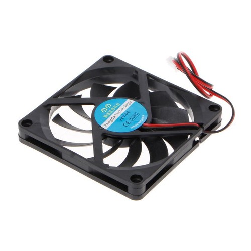 80mm Cooling Fan 24V 2Pin 8010 for Brushless Quiet for PC Computer for - Picture 7 of 8