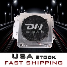 3 Row Aluminum Radiatorshroudfan For 1987-2006 Jeep Wrangler Tj Yj 2.44.04.2 3 Row Aluminum Radiatorshroudfan For 1987-2006 Jeep Wrangler Tj Yj 2.44.04.2