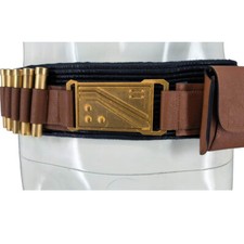 New Boba Fett Cosplay Hunter Belt With Gold Buckle Bullets Bounty Costume Party