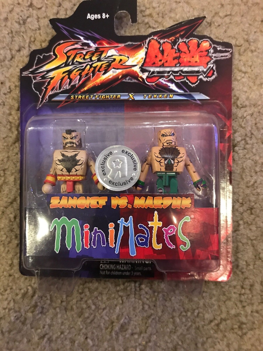 Street Fighter X Tekken Minimates Series 1 Zangief vs Marduk