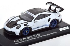 Minichamps Porsche 911 992 Gt3 Rs Coupe 2023 Blue Wheels 1:43 410062108