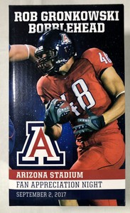 Rob Gronkowski Bobblehead New England Patriots University Of Arizona 48 Ebay