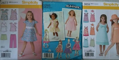 Sewing Patterns Pageant /Holiday/Party Girl's Dresses/Gowns Size 1/2M - 8 | eBay Sewing Patterns Pageant /Holiday/Party Girl's Dresses/Gowns Size 1/2M - 8 | eBay