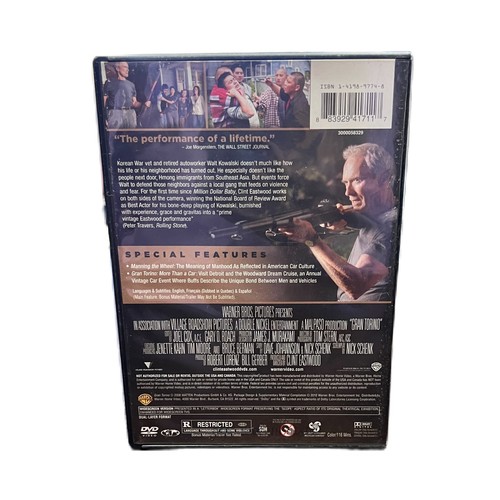 Gran Torino DVD Movie Clint Eastwood Collection 2008 Film - Picture 2 of 5