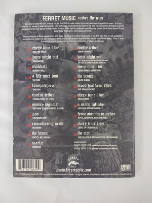 その他 Ferret Music: Under the Gun Dvd Ferret Music DVD Under The Gun 21 Music Videos Every Time I