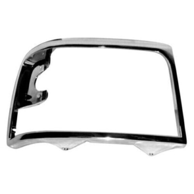 Sherman 578-95AR RH Side Headlamp Door Chrome Fits Ford Bronco F-150 F-250 F-350