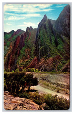 Monterrey N.L. Postal cromada Sierra De La Huasteca Cordillera de la Montaña de México
