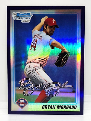 BRYAN MORGADO PURPLE REFRACTOR ~ 2010 BOWMAN CHROME DRAFT PROSPECTS #BDPP31