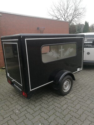Deckers Bestattungswagen SDAH, schwarz, 750kg