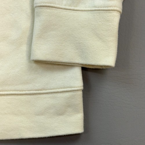 Nike Sportswear Club Fleece Sweatshirt Girls XL Beige Pullover Center Logo - Picture 10 of 14
