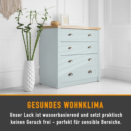 SEEBAUER vernice opaca fai da te per interni ed esterni - vernice ibrida per legno metallo plastica - Foto 144 di 168